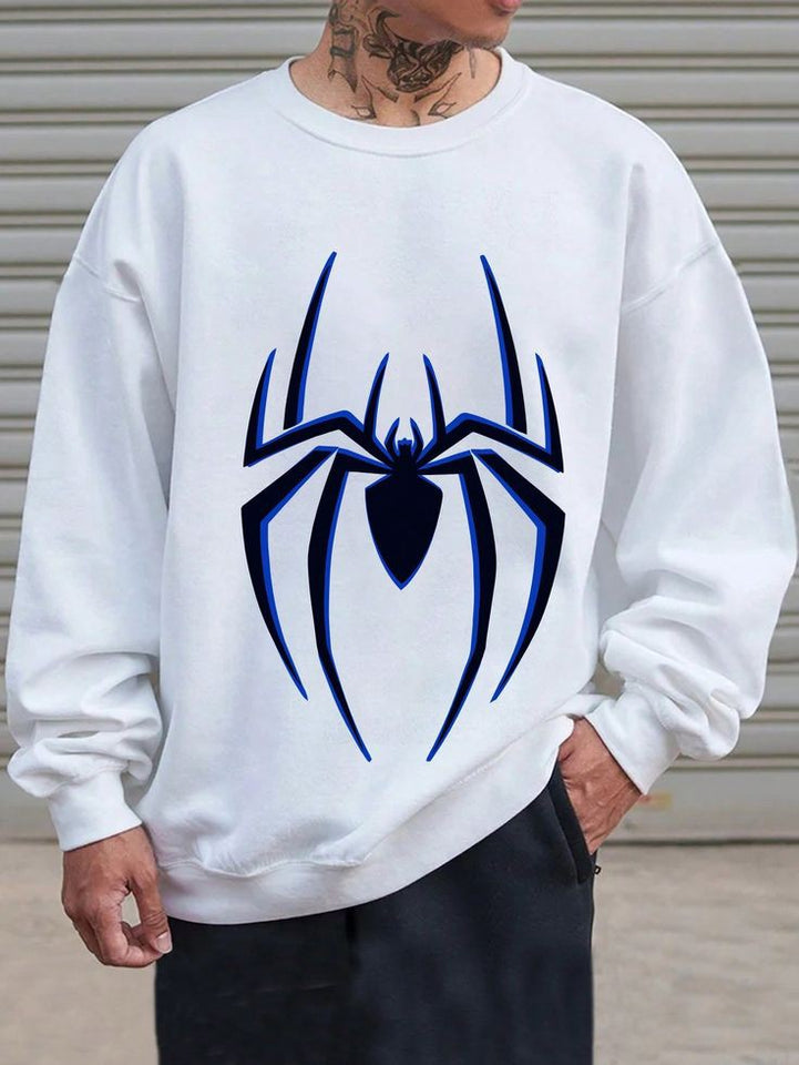 WHITE SWEATSHIRT SPIDER