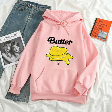 PINK BUTTER HOODIE-UNISEX