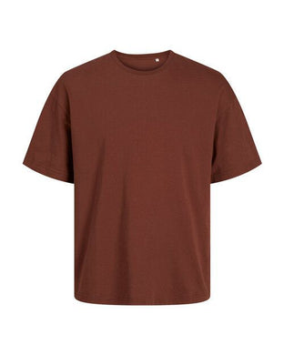 BROWN PLAIN TSHIRT-unisex