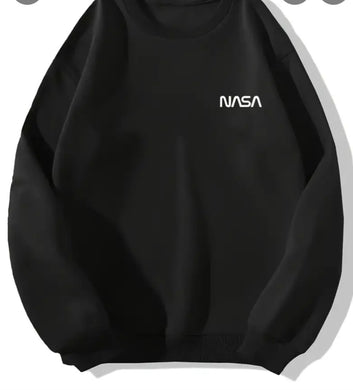 NEW ARRIVAL-BLACK NASA SWEATWEAR