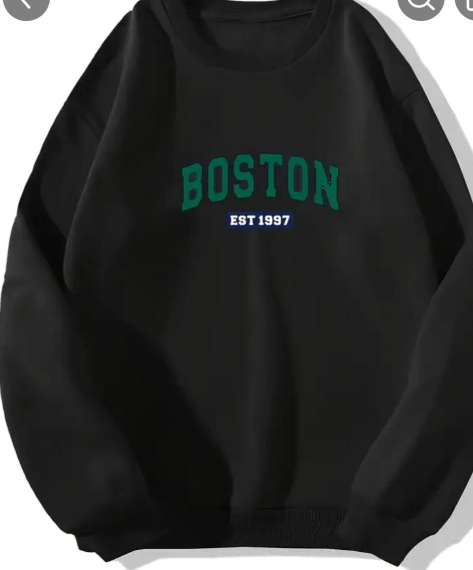 BOSTON NEW ARRIVAL BLACK SWEATWEAR