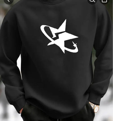 NEW ARRIVAL-BLACK STROM STAR SWEATWEAR