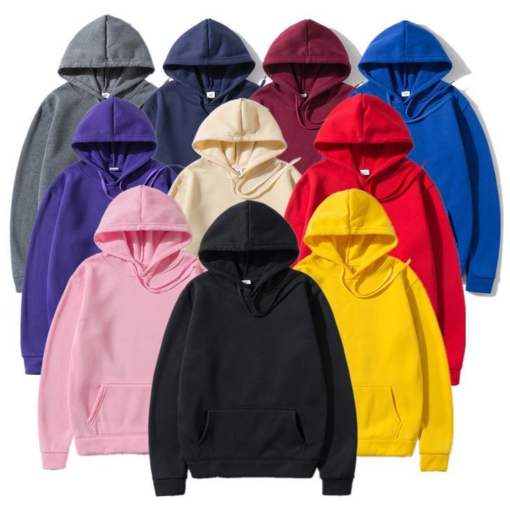 ROYAL BLUE PLAIN HOODIE