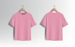 PINK PLAIN TSHIRT