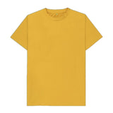 YELLOW PLAIN TSHIRT-UNISEX